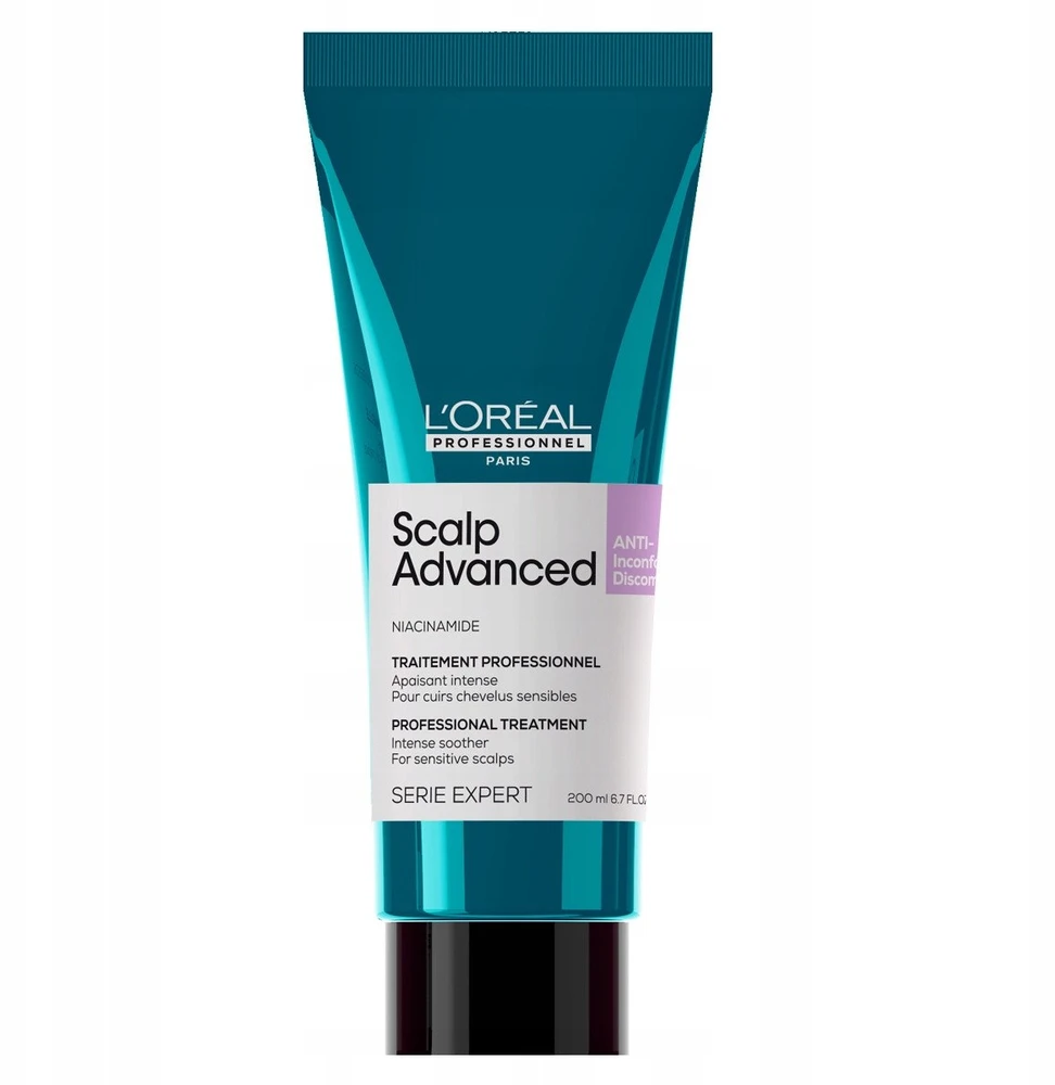 Raminanti priemonė jautriai galvos odai L'oreal Professionnel Scalp Advanced Anti-Discomfort Intense Soothing Treatment 200ml