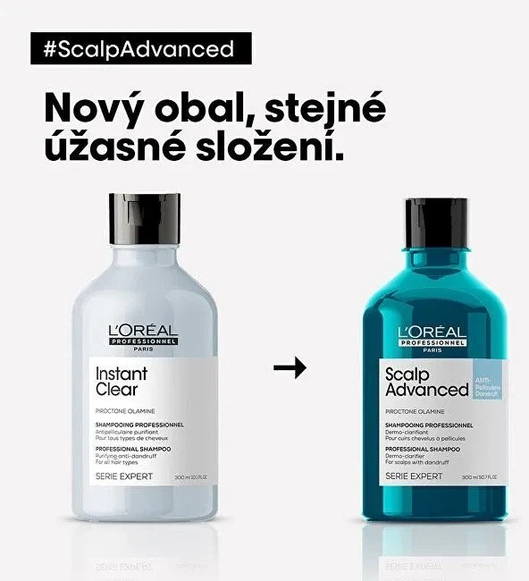 L'Oreal Professionnel Serie Expert Scalp Advanced Hair Šampūnas Nuo pleiskanų, 300 ml