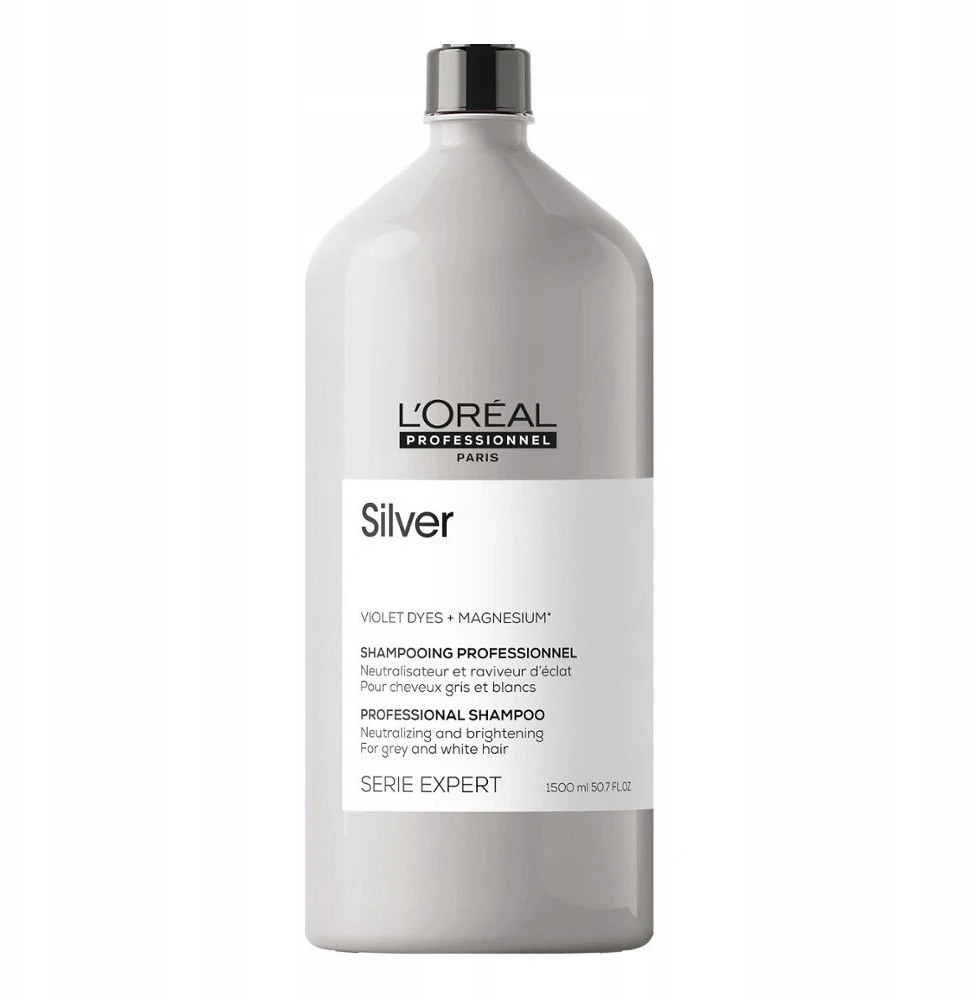 Atspalvį koreguojantis šampūnas L‘oreal Professionnel Sidabrinis Šampūnas 1500ml