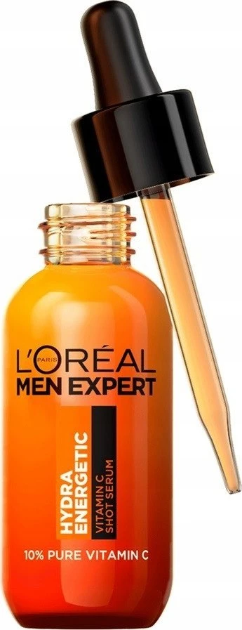 L'Oréal Paris Men Expert Hydra Energetic Vitamin C Shot Serum odos serumas