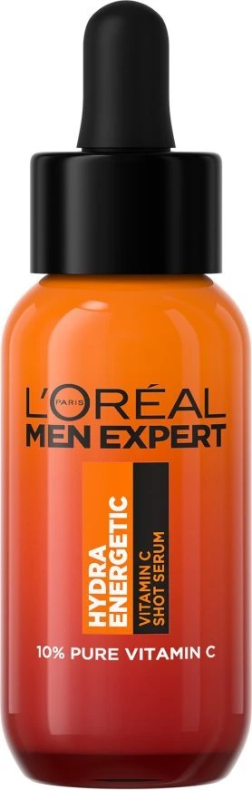 L'Oréal Paris Men Expert Hydra Energetic Vitamin C Shot Serum odos serumas