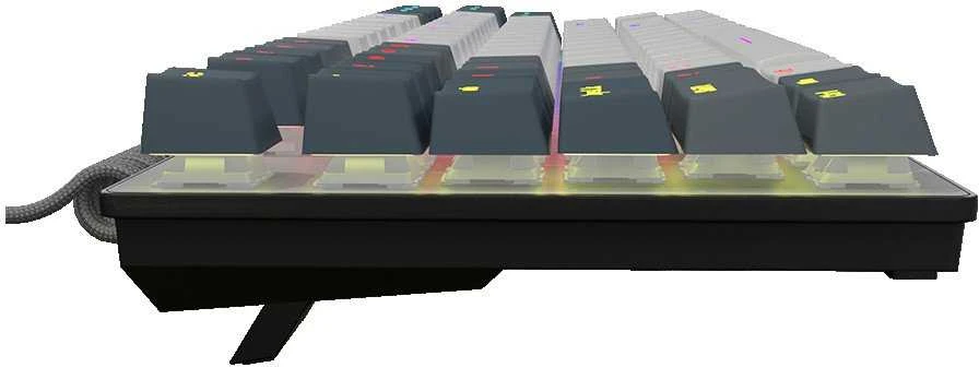 LORGAR Azar 514TKL, su laidu RGB mechaninė klaviatūra žaidimams, baltas, EN išdėstymas