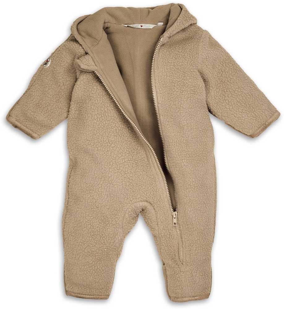 Lorgar Lodger Skier Teddy Jumpsuit 0-3 months. Size 62. rusvai gelsvas SKT 630_0-3