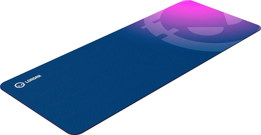 Lorgar Main 139, Pelės kilimėlis žaidimams, High-speed surface, Violetinė anti-slip rubber base, size: 900mm x 360mm x 3mm, weight 0.6kg