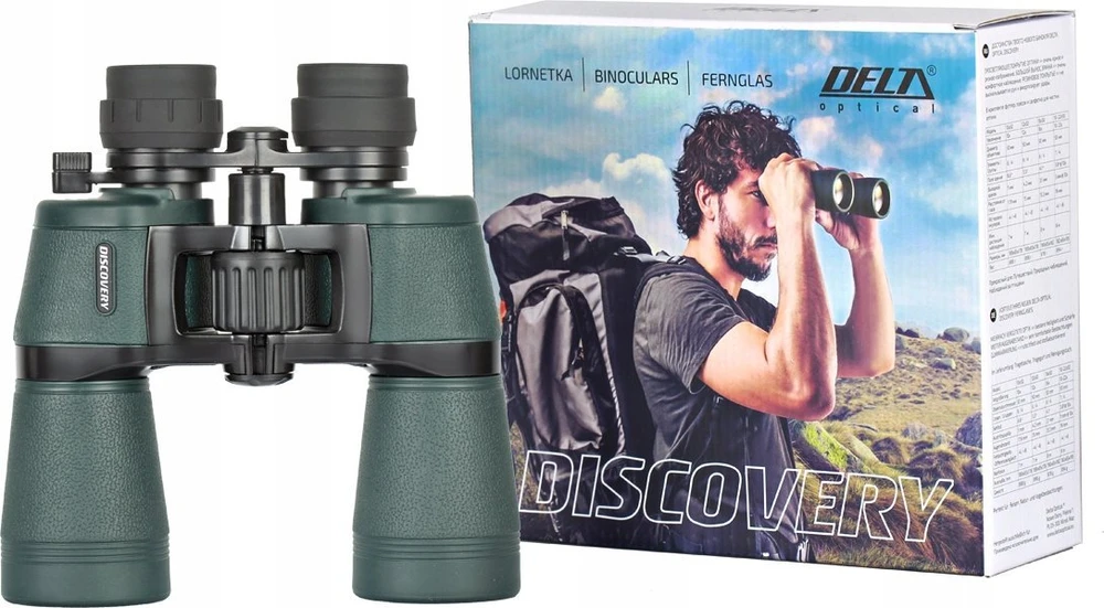 Deltaoptical Žiūronai Delta Discovery 10-22x50