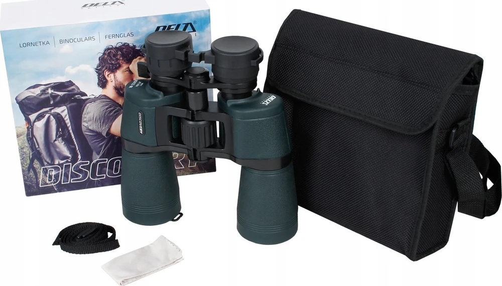 Deltaoptical Žiūronai Delta Discovery 10-22x50