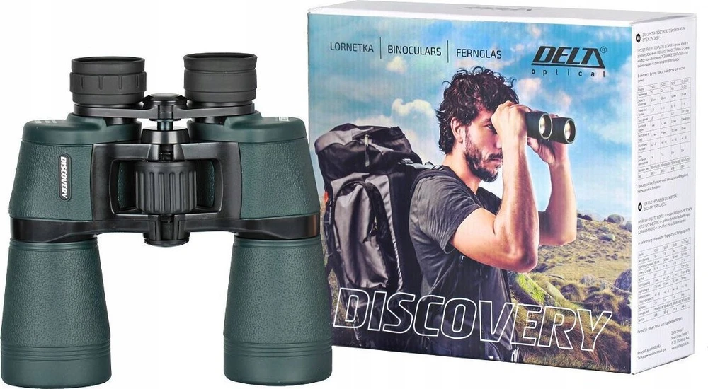 Deltaoptical Žiūronai Delta Optical Discovery 10x50