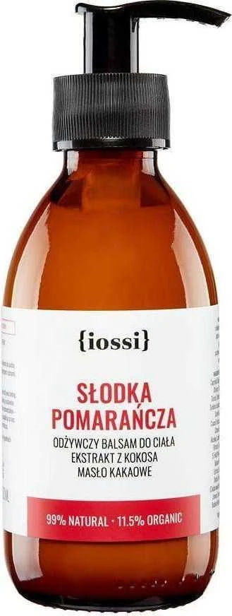 Lossi Iossi Maitinamasis saldžiųjų apelsinų kūno balzamas su kakavos sviestu 200 ml