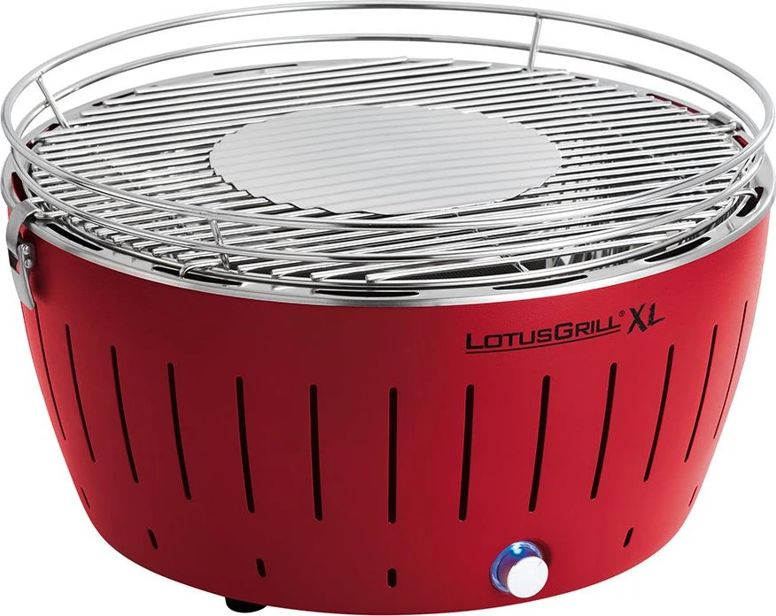 LotusGrill Garden Grilis Carbon XL 40 cm x 40 cm Raudona