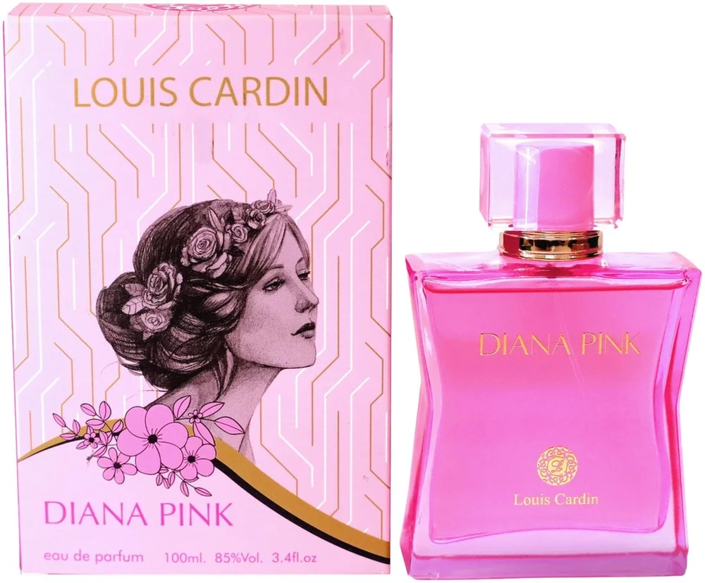 Louis Cardin Diana Rožinė EDP parfumuotas vanduo moterims, 100 ml