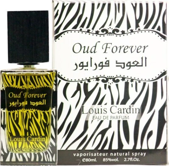 Louis Cardin Oud Forever EDP parfumuotas vanduo vyrams, 80 ml