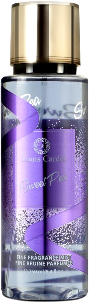Louis Cardin Sweet Pea Body Purškiklis, 250 ml