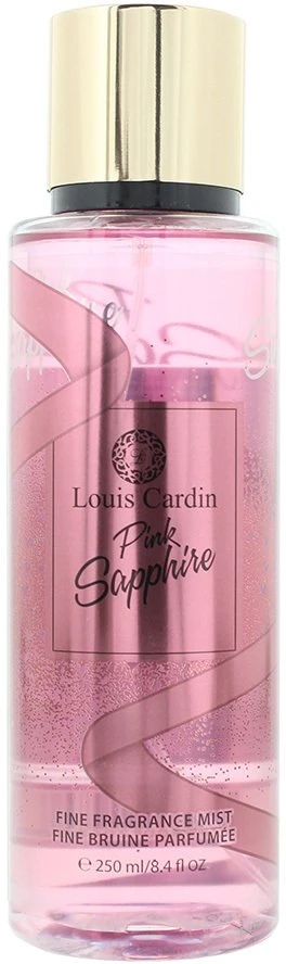 Louis Cardin Rožinė Sapphire Body Purškiklis, 250 ml