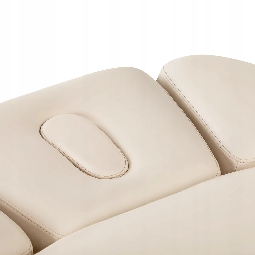 Activeshop Kosmetologinis SPA gultas Sillon Relax cream and juodas