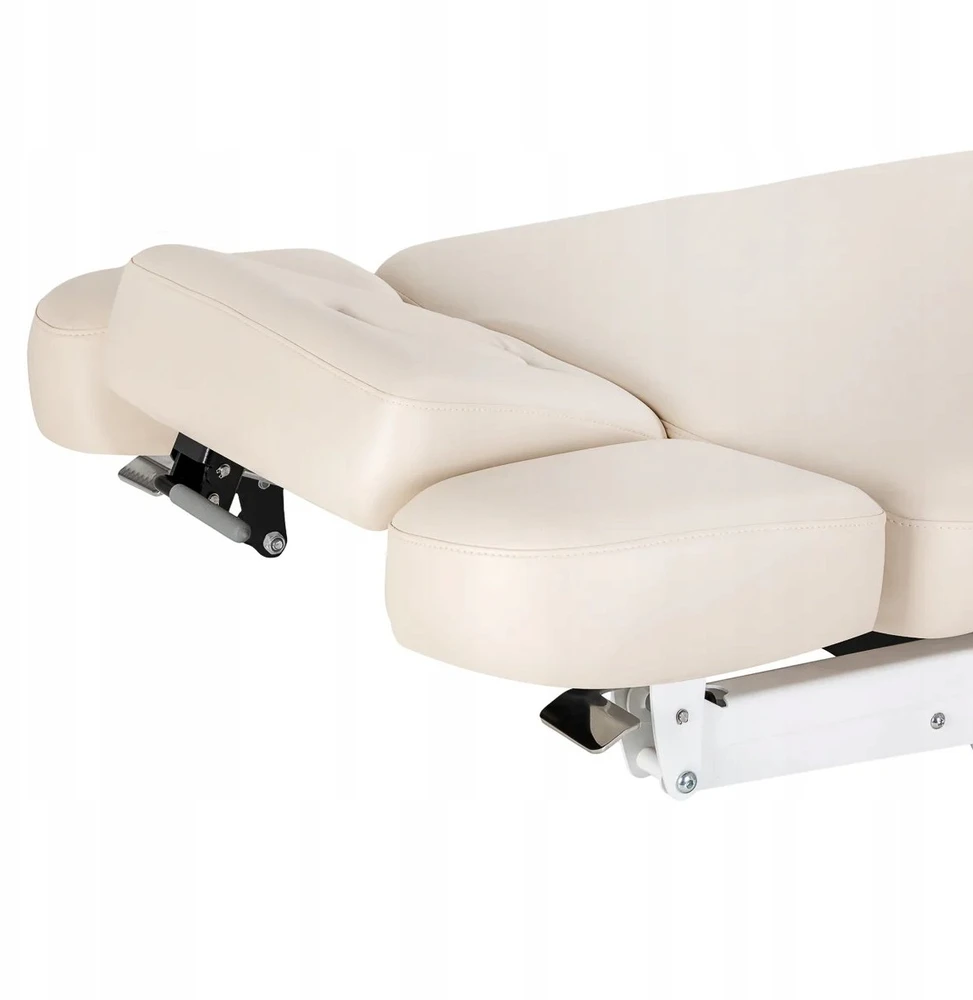 Activeshop Kosmetologinis SPA gultas Sillon Relax cream and juodas