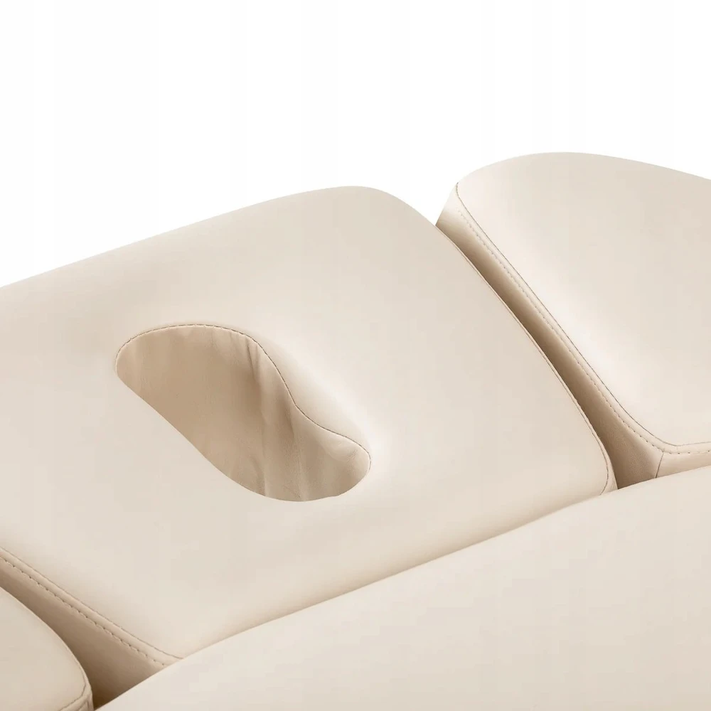 Activeshop Kosmetologinis SPA gultas Sillon Relax cream and juodas