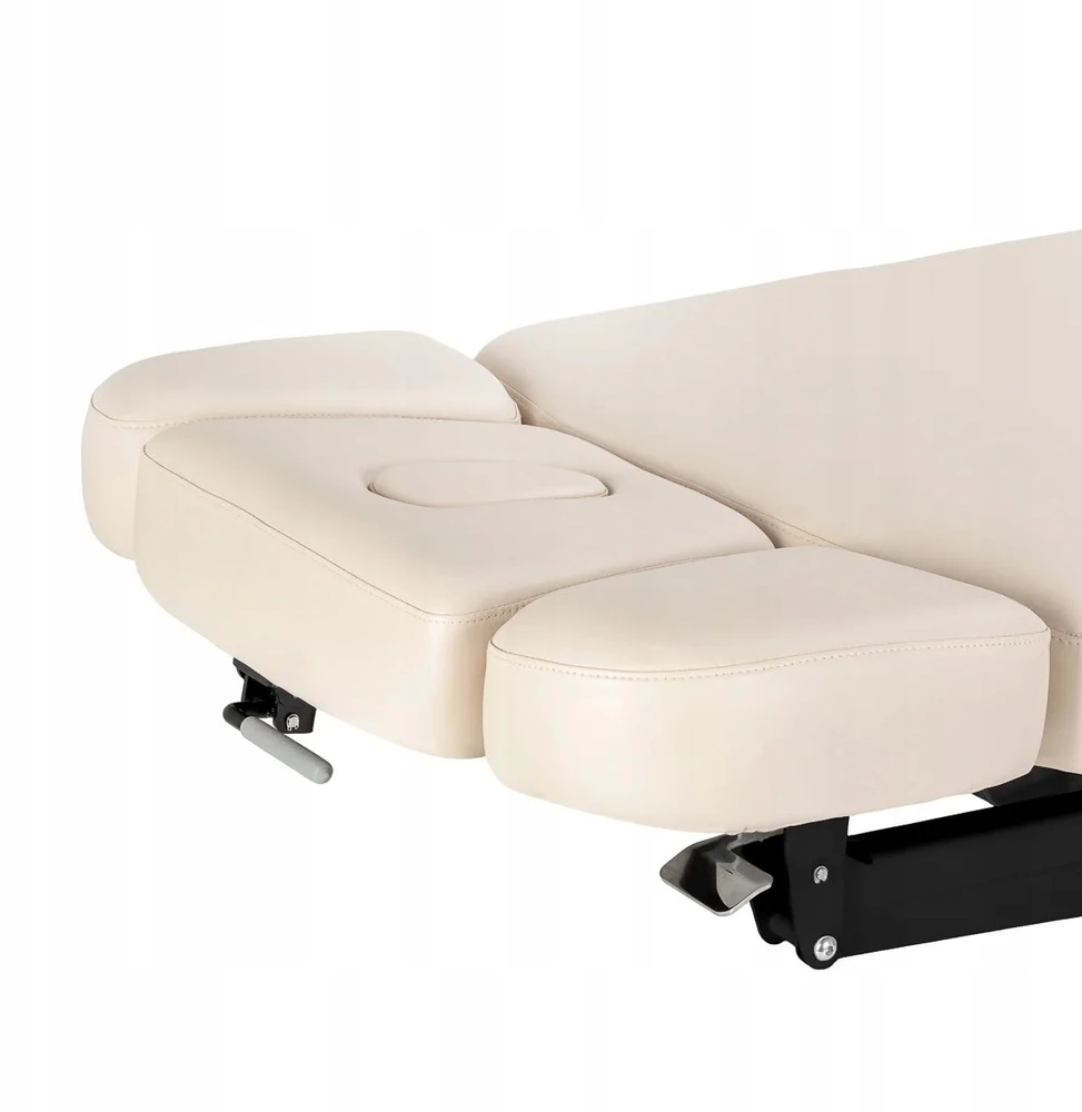 Activeshop Kosmetologinis SPA gultas Sillon Relax cream and juodas