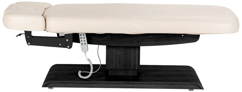 Activeshop Kosmetologinis SPA gultas Sillon Relax cream and juodas