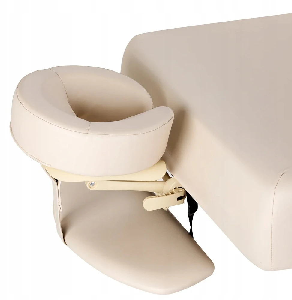 Activeshop Kosmetinė SPA lova „Sillon Siesta“ kreminės ir rudos spalvos