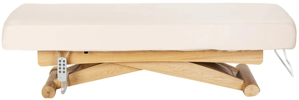 Activeshop Kosmetinė SPA lova „Sillon Siesta“ kreminės ir rudos spalvos