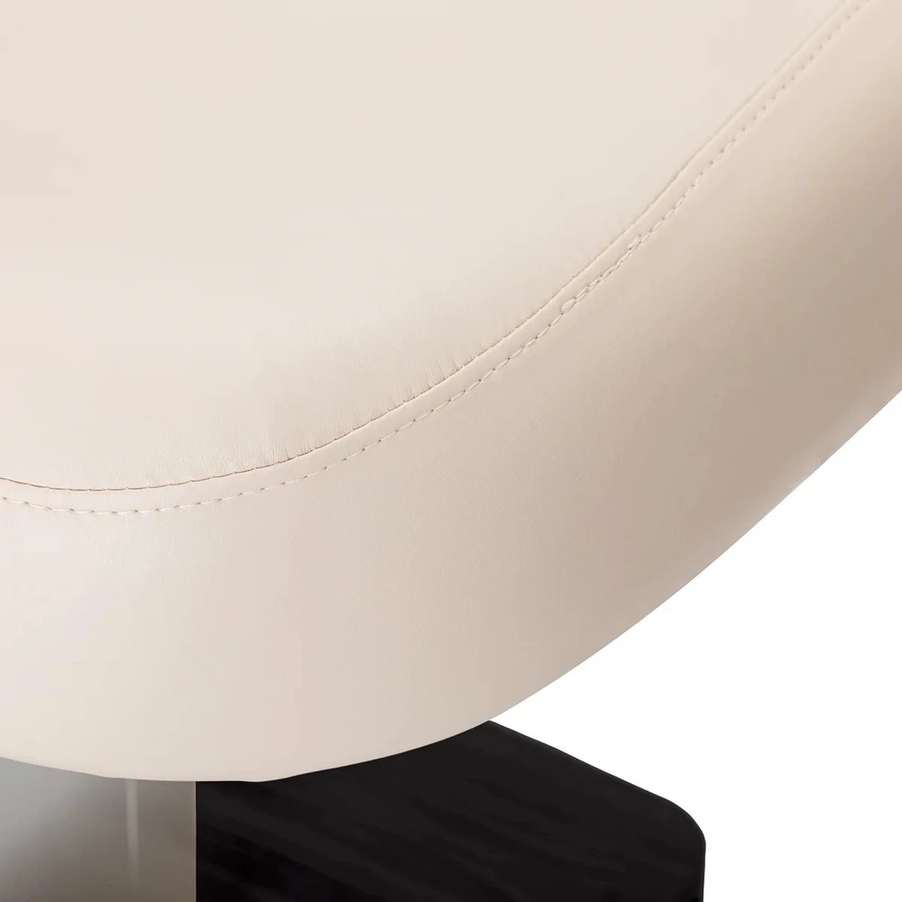 Activeshop Kosmetologinis SPA gultas Sillon Comfort cream and juodas