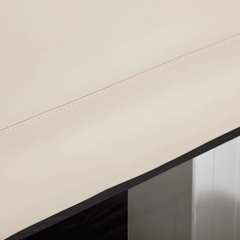 Activeshop Kosmetologinis SPA gultas Sillon Comfort cream and juodas