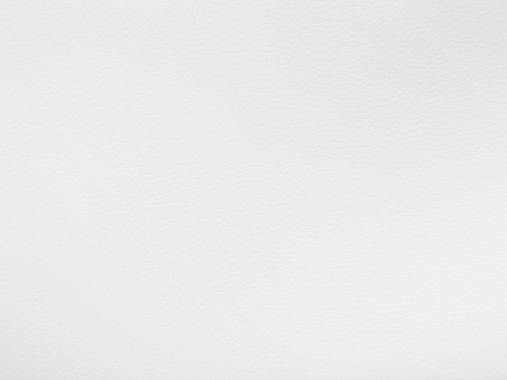 Beliani Dvigulė lova iš dirbtinės odos METZ 160 x 200 cm balta