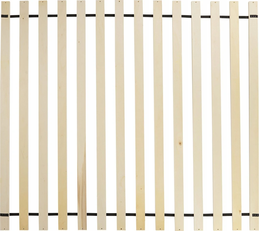 Beliani Rotango lova BOUSSICOURT 160 x 200 cm tamsiai ruda