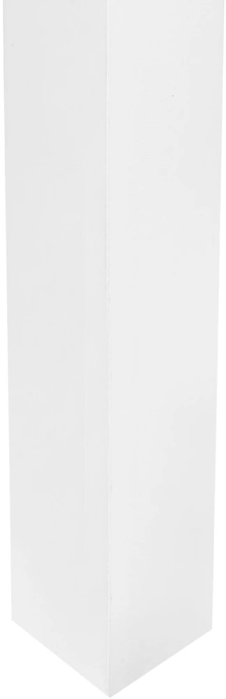 Beliani ASCOUX pristatomoji lova, pušies mediena, 90 x 200 cm, balta