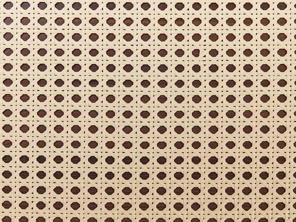 Beliani Rotango lova MONPAZIER 140 x 200 cm tamsiai ruda