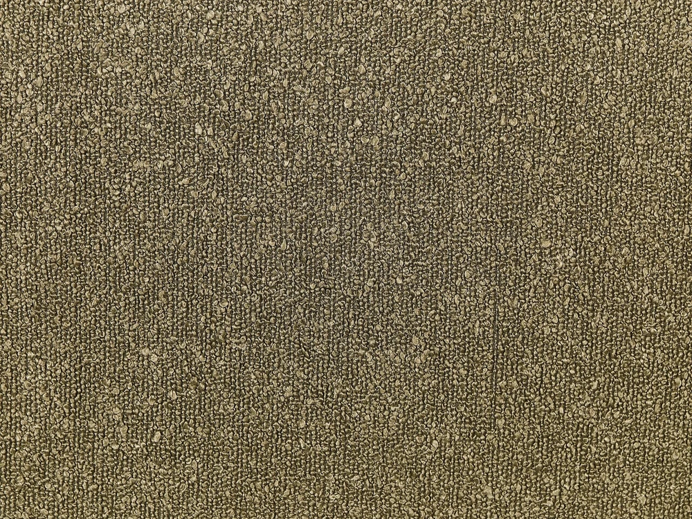 Beliani Lova su patalynės dėže VAUCLUSE Boucle, alyvuogių spalvos, 140 x 200 cm
