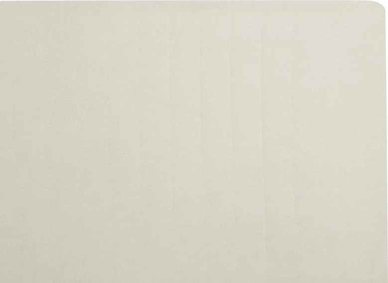 Beliani Šenilinė lova TALENCE 160 x 200 cm šviesiai smėlio spalvos