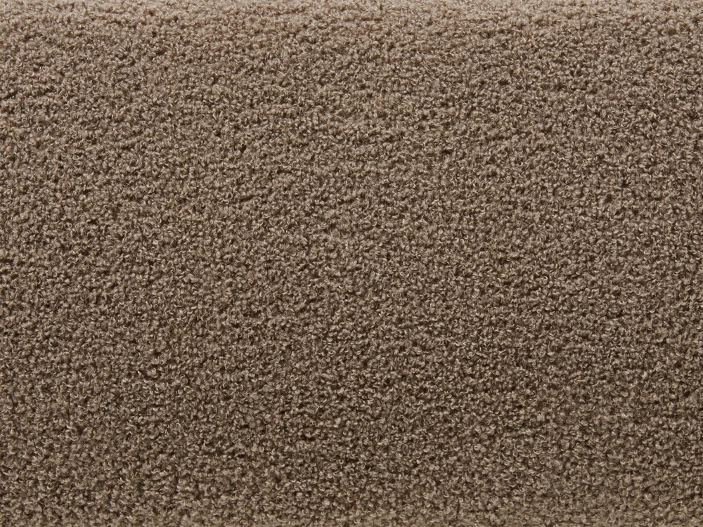 Beliani Vandens lova Boucle VINAY 180 x 200 cm, ruda