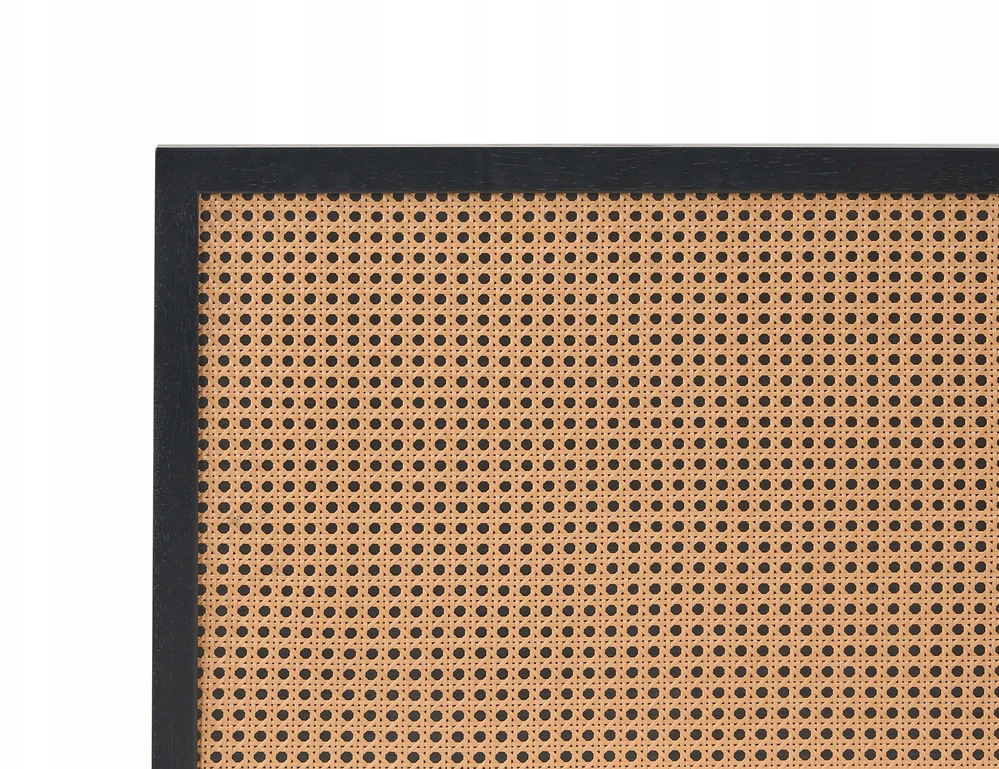 Beliani Technorattano lova MONPAZIER 120 x 200 cm juoda