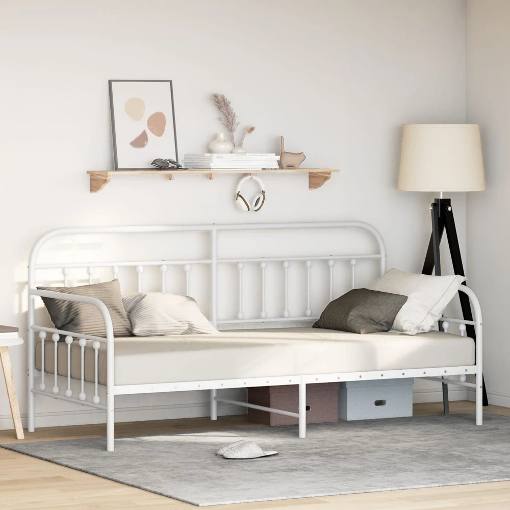 Lova Dienos lovos rėmas Balta 107 x 203 cm
