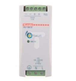 Lovato Electric Maitinimo šaltinis 100-240V AC / 24V DC 60W 285A (modulis)