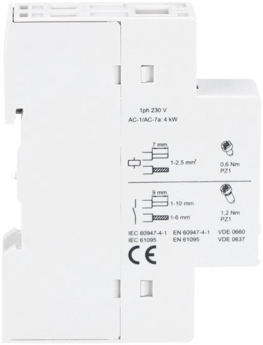 Lovato Electric Stycznik modułowy 20A 2Z 0R cewka 220...240VAC/DC (CN2020220)