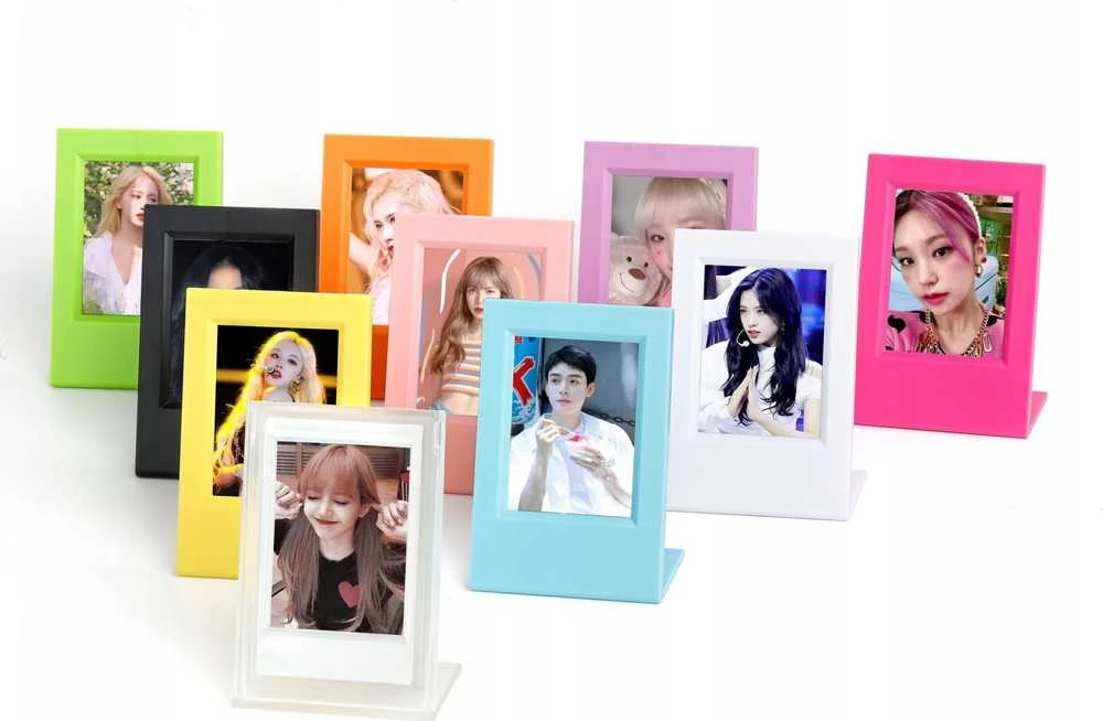 Nuotraukų rėmelis LoveInstant Frame 2x rėmelis + nuotraukų dėžutė, skirta FUJIFILM INSTAX Mini 12 11 9 8 7s 70 90 50 40 EVO LiPlay Link 2 SE / Rožinė ir mėlyna
