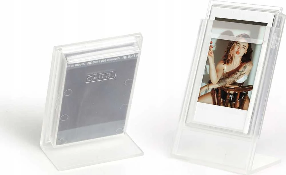 Nuotraukų rėmelis LoveInstant Frame 2x rėmelis + nuotraukų dėžutė, skirta FUJIFILM INSTAX Mini 12 11 9 8 7s 70 90 50 40 EVO LiPlay Link 2 SE / Rožinė ir mėlyna