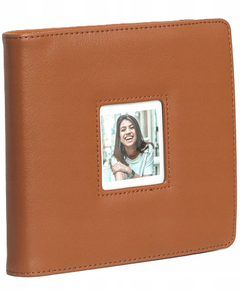 LoveInstant albumas 36 kortelėms su nuotraukomis 288 vnt. Nuotraukų albumas Polaroid Go / Ruda Brown