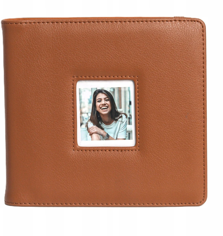 LoveInstant albumas 36 kortelėms su nuotraukomis 288 vnt. Nuotraukų albumas Polaroid Go / Ruda Brown