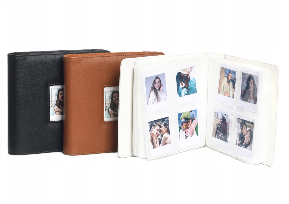 LoveInstant albumas 36 kortelėms su nuotraukomis 288 vnt. Nuotraukų albumas Polaroid Go / Ruda Brown
