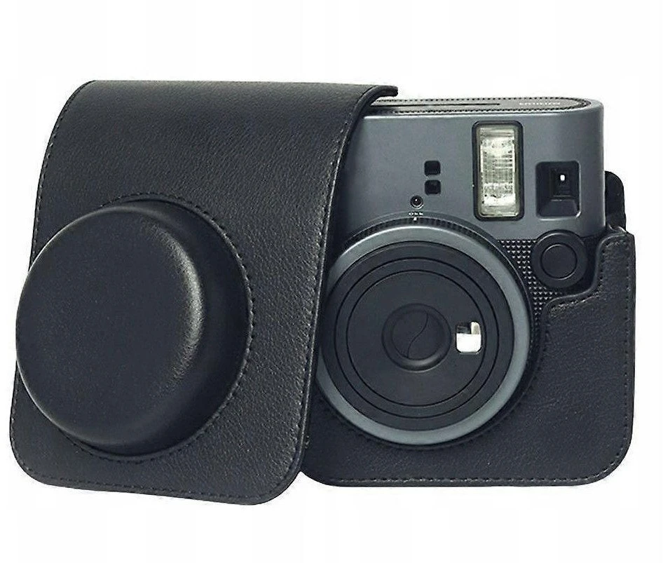 „LoveInstant 4in1“ rinkinys, dėklas, albumas, 96x rėmeliai, lipdukai, skirti „Fuji“ fotoaparatui „Fujifilm Instax Mini 41“ / juodas
