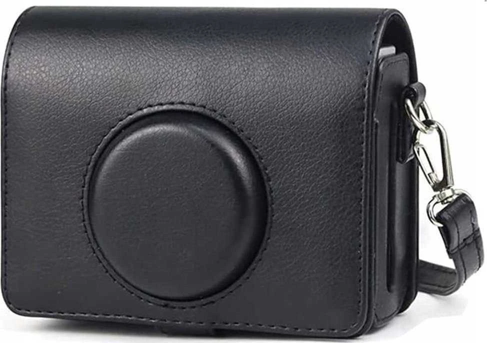 „LoveInstant“ dėklas 5 viename: dėklas + stiklas + 64 nuotraukų albumas + nuotraukų dėklas + rėmeliai, skirti „Fuji Instax Mini Evo“ / juodas