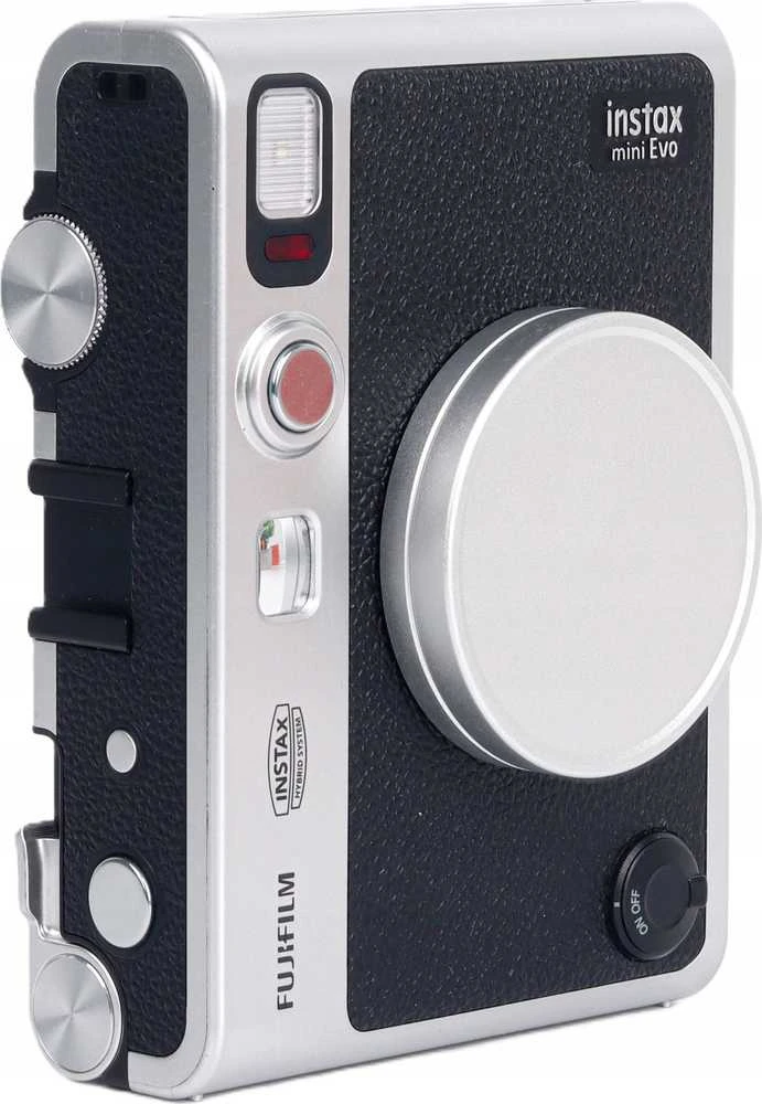 „LoveInstant“ dėklas 6 viename: dėklas + stiklas + 64 nuotraukų albumas + dangtelis + „Fuji Instax Mini Evo“ rėmeliai – skaidrus
