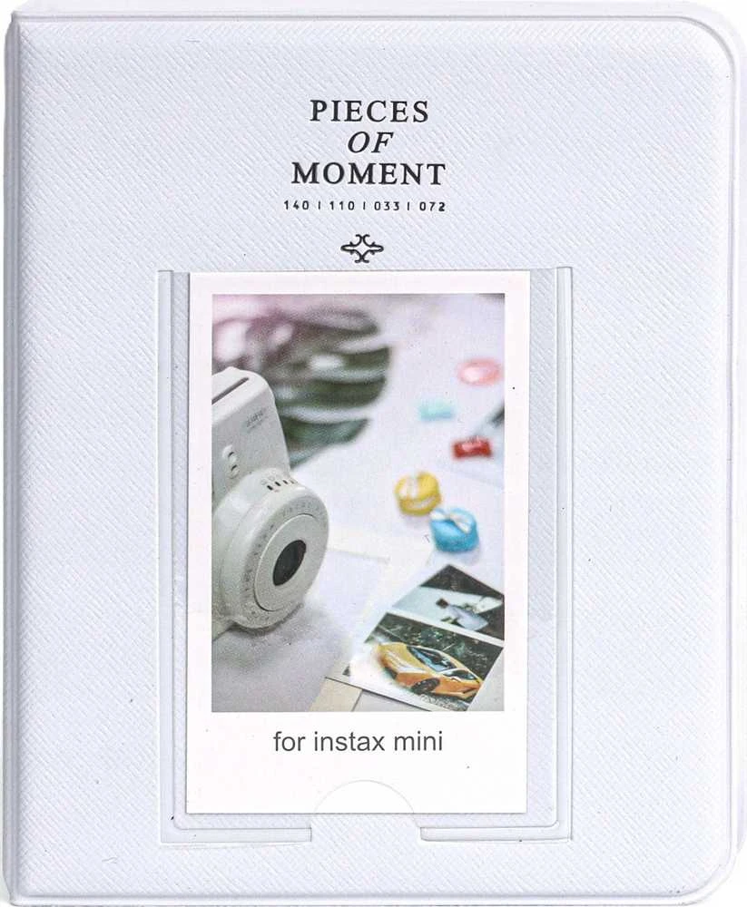 „LoveInstant“ dėklas 6 viename: dėklas + stiklas + 64 nuotraukų albumas + dangtelis + „Fuji Instax Mini Evo“ rėmeliai – skaidrus