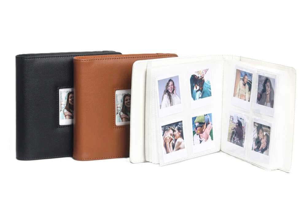 LoveInstant Albumas 36 Nuotraukų 288 Vnt. Nuotraukų Albumas Polaroid Go / Baltas Baltas