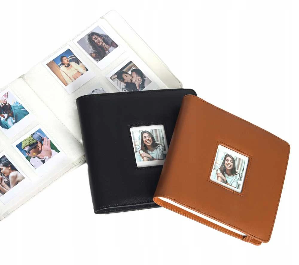 LoveInstant Albumas 36 Nuotraukų 288 Vnt. Nuotraukų Albumas Polaroid Go / Baltas Baltas