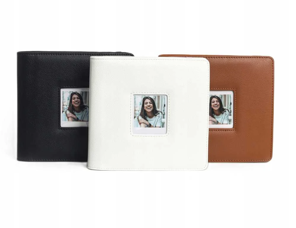 LoveInstant Albumas 36 Nuotraukų 288 Vnt. Nuotraukų Albumas Polaroid Go / Baltas Baltas