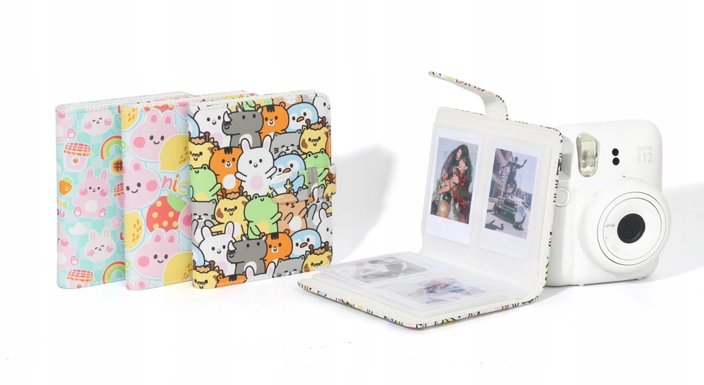 LoveInstant Album Na Zdjęcia 64x Do Fujifilm Instax Mini 99 41 12 40 11 Evo Liplay Link / Mėlyna Królik